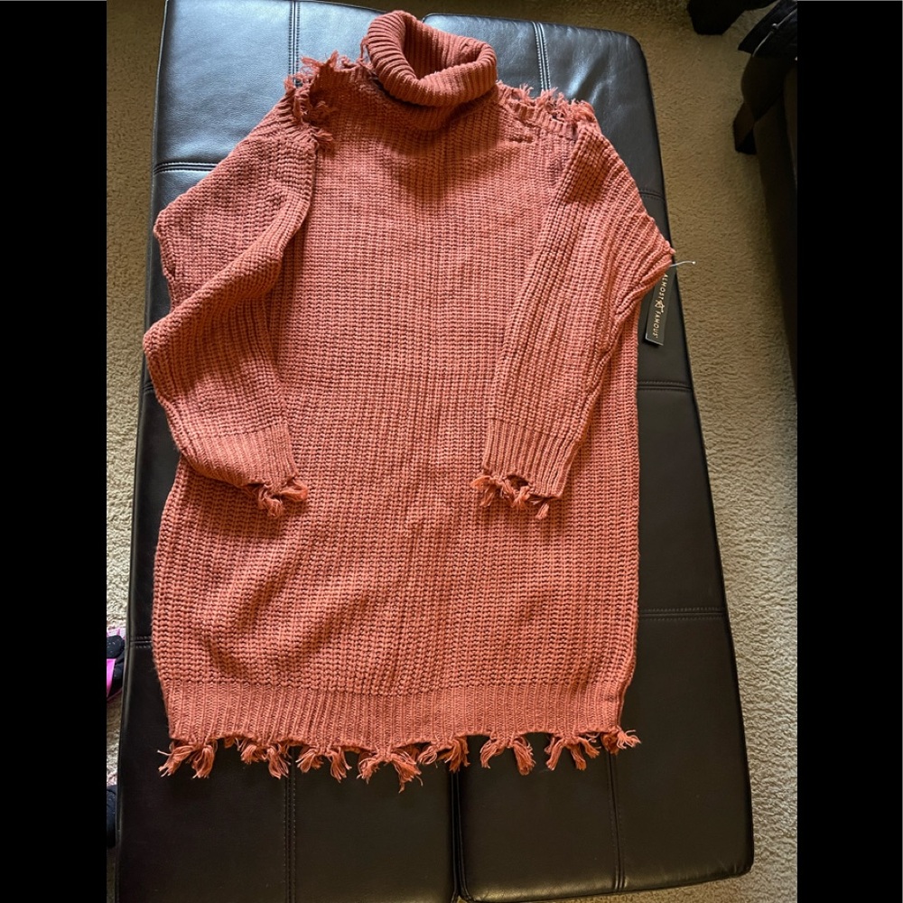 Turtleneck Sweater Dress XL NWT